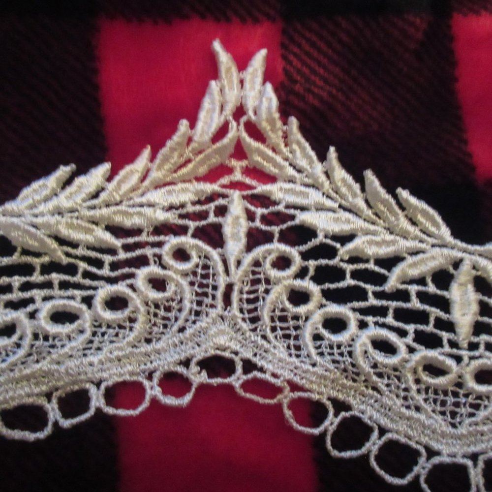 New✨Beautiful wedding veil lace trim